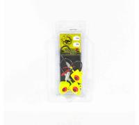 Tackle Tactics TT Big EyeZ Jig Head 1 oz 7/0 Chart Red EyeZ (5284)