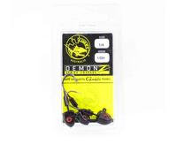 Tackle Tactics TT Demonz Jig Head 1/4oz 1/0H 3/pack Red Nightmare (7532)