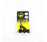 Tackle Tactics TT Demonz Jig Head 1/4oz 3/0H 3/pack Red Nightmare (7433)