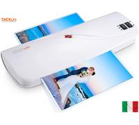 TACKLIFE MTL01 PLASTIFICATRICE A CALDO LAMINATORE A4 A5 A7 CARTA - ABS 260mm