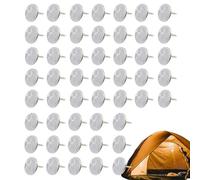 Tacks Riflettenti - Marcatura Riflettente 50x Marcatore Notturno | Tackking Per Sentieri Riflettenti Notturni, Impedisce Il Riflettore Per La Caccia All'albero Perduto Per I Viaggi, La Caccia, La Cacc