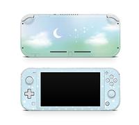 Tacky design Clouds Skin compatibile con Nintendo Switch lite Skin, pastello Starry Switch Green Sky Vinyl Adesivi 3m Moon Full wrap Cover