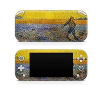 TACKY DESIGN Kawaii Farmer Paint Skin compatibile con Nintendo Switch lite, Van Gogh Art Switch lite Adesivi Vinile 3m Decalcomania Carino Copertura Completa Wrap