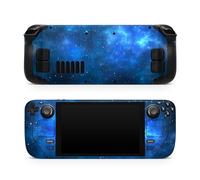 TACKY DESIGN Pelle della Via Lattea compatibile con Steam Deck Skin, Galaxy Skin Steam Deck Accessori in vinile blu 3 m decalcomania carina copertura completa del ponte a vapore