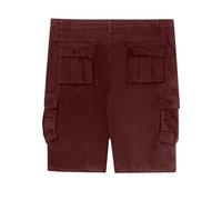 tacniseyw Pantaloncini da uomo con stampa bandiera americana, vita elasticizzata con tasche multiple, pantaloncini cargo traspiranti elasticizzati per attività all'aperto, pantaloni essenziali per