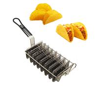 Taco Basket Taco Holder Stand cucina Cottura fritta Cestino fritto