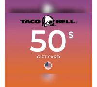 Taco Bell Gift Card 50 USD Key - UNITED STATES