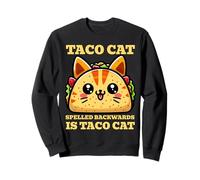 Taco Cat Spelled Backwards è Taco Cat divertente martedì amante Felpa