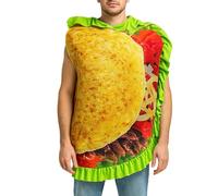 Taco Costume Halloween 41.73x23.23 Inches Taco Comfortable Mexican Outfit