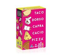 Taco Dorso Cacio Capra Pizza - Gioco di Carte Divertente per 2-8 Giocatori, 15 M