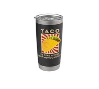 Taco è come un abbraccio, ma con il formaggio! Bicchiere termico in acciaio inox doppia parete