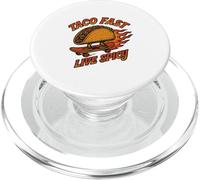 Taco Fast Live Speicy Skateboard, Taco T PopSockets PopGrip per MagSafe