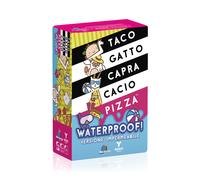 Taco Gatto Capra Cacio Pizza Waterproof Gioco di carte per Adulti e Bambini