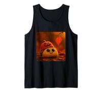 Taco Halloween Zucca Cappello Carino Jack O'Lantern Canotta