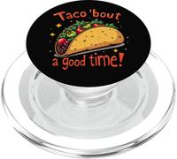 Taco Incontro Un Buon Tempo Cibo Umorismo Arte PopSockets PopGrip per MagSafe