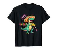 Taco Saurus Rex T-rex Taco E Cappello Messicano Cinco de Mayo Maglietta