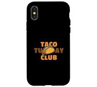 Taco Tuesday Club - Cibo messicano Custodia per iPhone X/XS