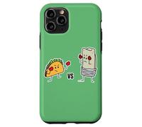 Taco Vs Burrito Boxing Fighters carne di manzo messicana tortilla Custodia per iPhone 11 Pro