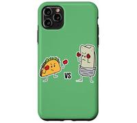 Taco Vs Burrito Boxing Fighters carne di manzo messicana tortilla Custodia per iPhone 11 Pro Max