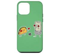 Taco Vs Burrito Boxing Fighters carne di manzo messicana tortilla Custodia per iPhone 12 mini