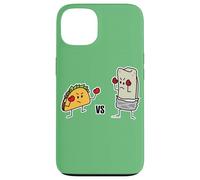 Taco Vs Burrito Boxing Fighters carne di manzo messicana tortilla Custodia per iPhone 13