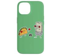 Taco Vs Burrito Boxing Fighters carne di manzo messicana tortilla Custodia per iPhone 14