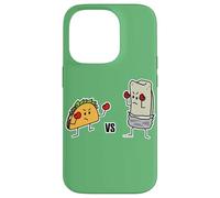 Taco Vs Burrito Boxing Fighters carne di manzo messicana tortilla Custodia per iPhone 14 Pro