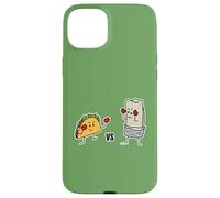 Taco Vs Burrito Boxing Fighters carne di manzo messicana tortilla Custodia per iPhone 15 Plus