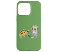 Taco Vs Burrito Boxing Fighters carne di manzo messicana tortilla Custodia per iPhone 15 Pro Max