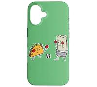 Taco Vs Burrito Boxing Fighters carne di manzo messicana tortilla Custodia per iPhone 16