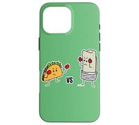 Taco Vs Burrito Boxing Fighters carne di manzo messicana tortilla Custodia per iPhone 16 Pro Max