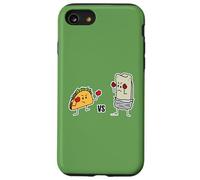Taco Vs Burrito Boxing Fighters carne di manzo messicana tortilla Custodia per iPhone SE (2020) / 7/8