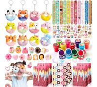 Tacobear Donuts Gadget Compleanno Bambini Regalini Fine Festa Compleanno Bomboniere Sacchetti Regalo Portachiavi Squishy Tatuaggi Braccialetti Giocattolo Bambina Bustine Regalini Fine Festa Bambini