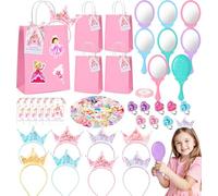 Tacobear Principessa Gadget Compleanno Bambina Regalini Compleanno Bambini Invitati Corone Specchi Anelli Sticker Bustine Regalini Pignatta Pensierini Regalini Fine Festa Compleanno Bomboniere
