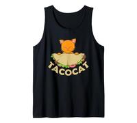 Tacocat Cat con Delizioso Taco Palindrome Canotta