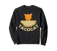 Tacocat Cat con Delizioso Taco Palindrome Felpa