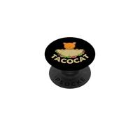 Tacocat Cat con delizioso Taco Palindrome PopSockets PopGrip Adesivo