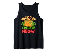 Tacocat Cinco De Meow Festival Vibes Canotta