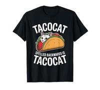 Tacocat Spelled Backwards è Taco Cat Maglietta