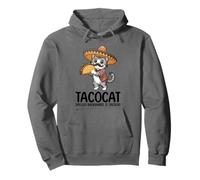 Tacocat Spelled Backwards is Tacocat Cat And Taco Lover Felpa con Cappuccio