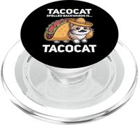 Tacocat Spelled Backwards is Tacocat Cat And Taco Lover PopSockets PopGrip per MagSafe