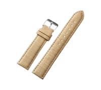 Taconey 2 pezzi, cinturino in nylon denim da 10/12/14/16/18/20/22 mm, cinturino morbido in tela, semplice e versatile, casual e regolabile,Marrone chiaro,22 mm, fibbia in argento