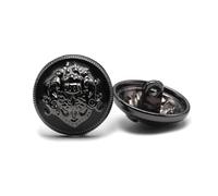 Taconey 20 Pezzi 10/28 mm Bottoni in Metallo per Indumenti, Cappotti, Abbigliamento, Artigianato, Accessori per Cucire,Colore 12,20 Millimetri