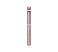 Taconey Cinturino di ricambio in nylon da 12/13/14/16/19 mm, regolabile, per sport e tempo libero,NO7 oro rosa,17 millimetri