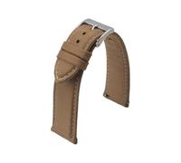 Taconey Cinturino per orologio in tela impermeabile da 18/19/20/21/22/24 mm, cinturino per orologio in nylon bifacciale a sgancio rapido,Marrone,22 millimetri