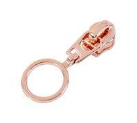 Taconey Cursore per Cerniera in Nylon, 5#, 10 Pezzi Oro Rosa, Cerniere, tiretti, Cucito in plastica per Borse, Kit di Riparazione Fai da Te, Accessori,N. 5, 10 Pezzi