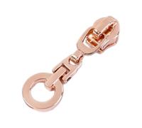 Taconey Cursore per Cerniera in Nylon, 5#, 10 Pezzi Oro Rosa, Cerniere, tiretti, Cucito in plastica per Borse, Kit di Riparazione Fai da Te, Accessori,N. 5, 10 Pezzi