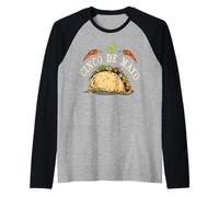 Tacos Cinco de Mayo For Mexican food Taco Lovers Maglia con Maniche Raglan