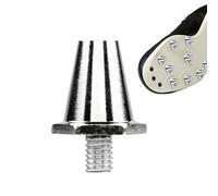 Tacos de fútbol con clavos: tacos de metal atornillables para atletismo, fútbol y golf | Tacos de repuesto con rosca M5 para calzado deportivo, tacos deportivos | Tacos de atletismo ligeros y duradero