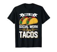 Tacos di Laurea Assistente Sociale per Il collega di Vita del Lavoro Sociale Maglietta
